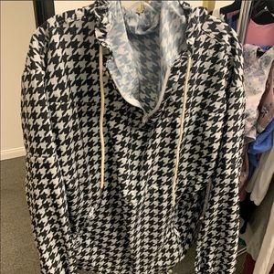 TLA Morgan Stewart Herringbone Windbreaker